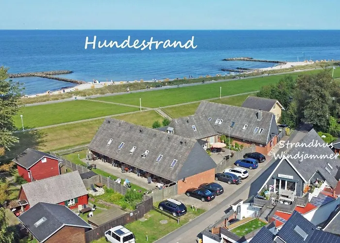 Backboard Mit Eingez Garten Direkt Am Hundestrand Appartamento Kalifornien